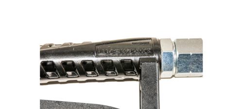 Olajadagoló (kimérő) pisztoly, fix kiömlő csővel