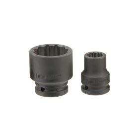   Vékonyított légkulcsfej 65-ös, 12-lapos, metrikus 3/4"