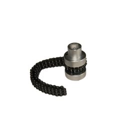 Olajszűrő leszedő dugókulcs, duplaláncos, 60-115mm