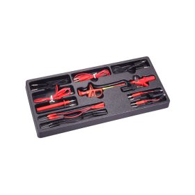   Elektromos-hibakeresőhöz kábel és csatlakozó készlet, 15 darabos