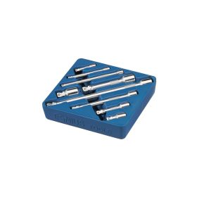   Hosszabbító szár készlet (alámetszett), 1/4" 3/8" és 1/2", 9 darabos