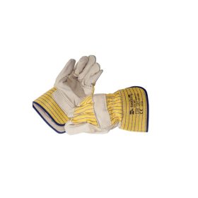 Marhabőr kesztyű (EN4143), sárga, XXL-es