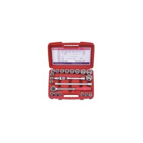 Crowafej készlet, metrikus, 1/2", 22 darabos