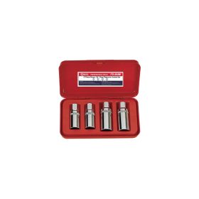 Tőcsavar kiszedő készlet, metrikus 1/2", 4 darabos