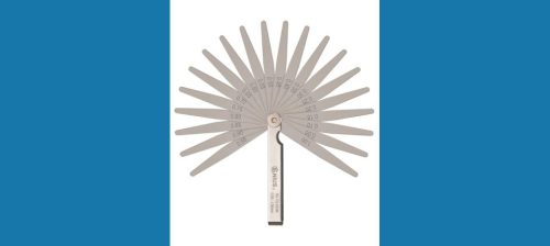 Hézagmérő, 20 lemezes, 0.05 - 1.00mm