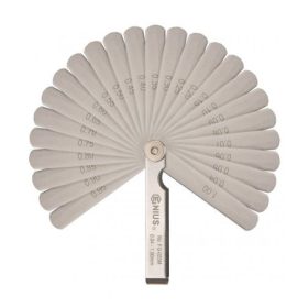 Hézagmérő, 25 lemezes, 0.04 - 1.00mm