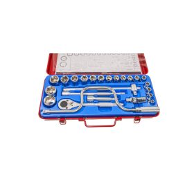 Crowafej készlet, metrikus, 1/2", 24 darabos