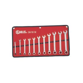 Racsnis csillag-villás kulcs készlet, 8-19mm, 11 darabos