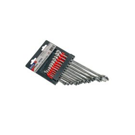 Csillag-villás kulcs készlet, 7-19mm, 11 darabos