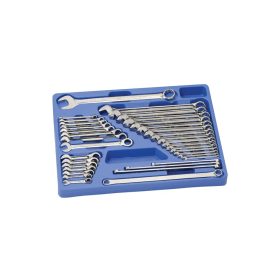   Csillag-villás és csillagkulcs készlet, 1/4" - 1-1/4", 35 darabos