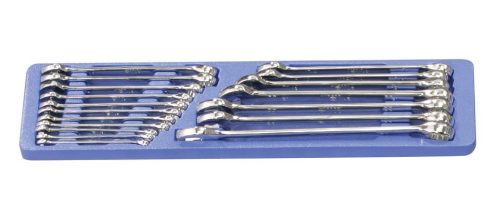 Hordozható szerszámos láda + szerszámok, metrikus és colos, 1/4", 3/8", és 1/2", 190 darabos