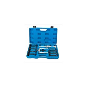   Belső csapágy és szilent (persely) kihúzó készlet csúszókalapáccsal, 16 darabos 