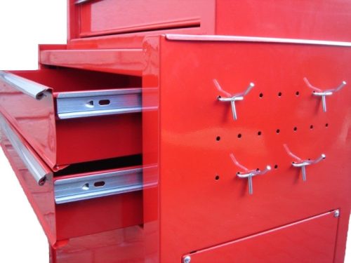 Gurulós szerszámos szekrény + láda, 2+6 fiókos, 24" (TBR1302+TBT130)