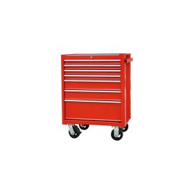 Gurulós szerszámos szekrény, 7 fiókos, 27"