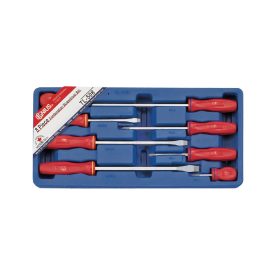 Csavarhúzó készlet, csillag és laposfejű, 8 darabos