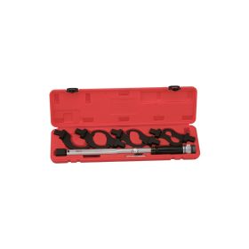 Nyomatékkulcs készlet, körmöskulccsal, 210Nm, 8 darabos