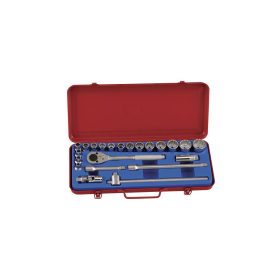 Crowafej készlet, metrikus, 1/2", 22 darabos