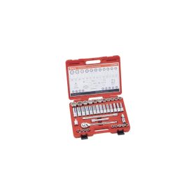   Crowafej készlet, metrikus, hosszú és normál, 1/2", 39 darabos