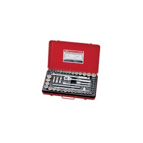 Crowafej készlet, metrikus és colos, 1/2", 46 darabos