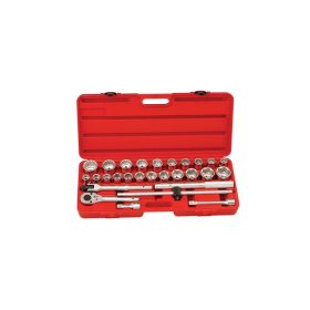 Crowafej készlet, metrikus és colos, 3/4", 28 darabos