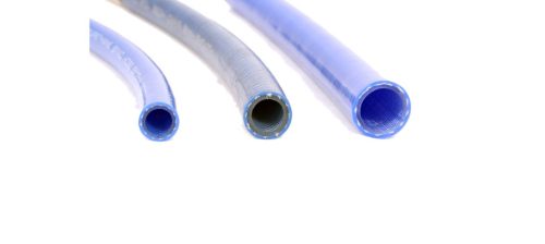 PU szövetbetétes levegőcső, Ø10/15mm