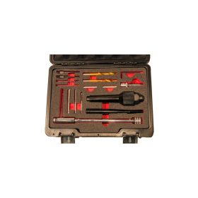 Betört izzító gyertya kifúró készlet, 16 darabos