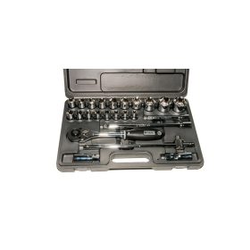 Crowafej készlet, metrikus, 1/2", 24 darabos